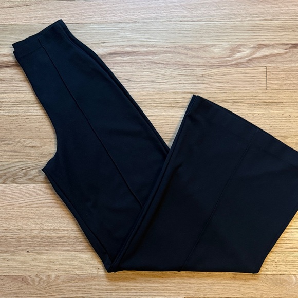 Ripley Rader High-Waist Black Wide-Leg Ponte Knit Stretch Pants size 3 Medium - Picture 3 of 5